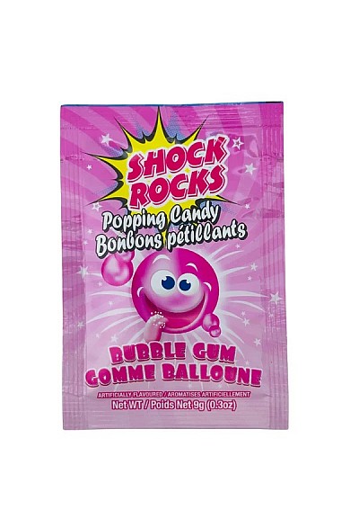 Bonbons Pétillants Shock Rocks - Gomme Balloune (9g)