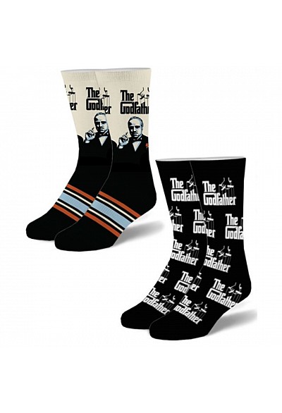 Ensemble De 2 Paires De Chaussettes Par Odd Sox - The Godfather