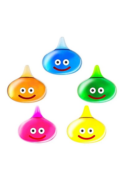 Ensemble De 5 Aimants Dragon Quest Par Square Enix - King Slime Kit