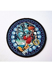 Petit Tapis De Souris Rond Kingdom Hearts Par Square Enix 20 CM Diamètre