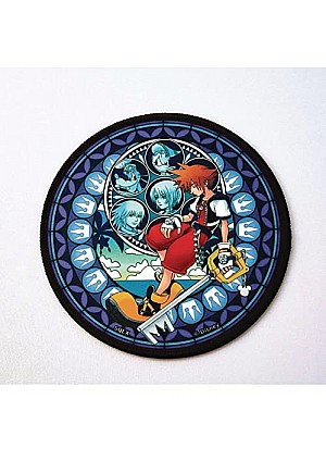 Petit Tapis De Souris Rond Kingdom Hearts Par Square Enix 20 CM Diamètre