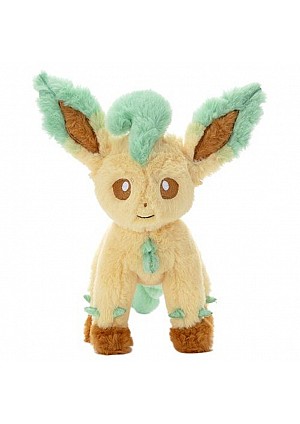 Toutou Pokemon Kutakutatatta! Par Takara Tomy - Leafeon 24 CM