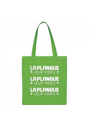 Sac De Magasinage Réutilisable En Tissus La Planque Jeux Vidéo Moyen 34 x 38 x 23 CM - Vert