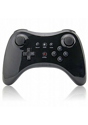 Manette Pro Controller Pour Wii U Marque Inconnue - Noire