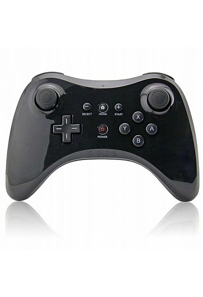 Manette Pro Controller Pour Wii U Marque Inconnue - Noire