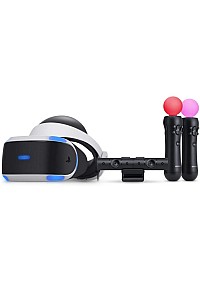 Ensemble Casque PSVR / Playstation VR Avec Caméra Et 2 PS Move Pour PS4 - Modèle CUH-ZVR2