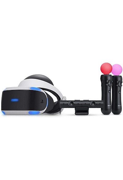 Ensemble Casque PSVR / Playstation VR Avec Caméra Et 2 PS Move Pour PS4 - Modèle CUH-ZVR2