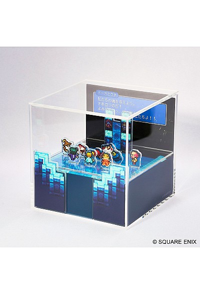 Diorama Final Fantasy Pixel Remaster Cubic Memory Par Square Enix - FF III Entrusted Souls