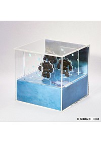 Diorama Final Fantasy Pixel Remaster Cubic Memory Par Square Enix - FF VI Magitek Armor In The Snow