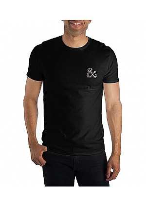 T-Shirt Dungeons And Dragons Par Bioworld - Logo X Dragon