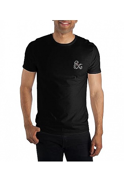 T-Shirt Dungeons And Dragons Par Bioworld - Logo X Dragon