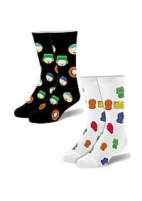 Ensemble De 2 Paires De Chaussettes Par Odd Sox - South Park