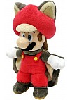 Toutou Super Mario Par Sanei - Mario Écureuil Volant 23 CM