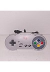 Manette Turbo Pour SNES (Super Nintendo) Par SJ - Grise