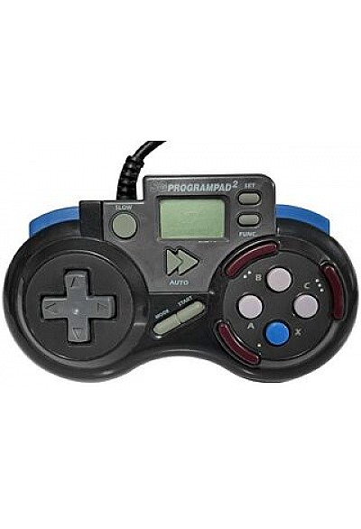 Manette Programpad 2 Pour Sega Genesis Par SG - Noire