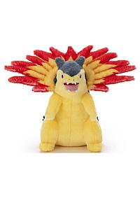 Toutou Pokemon I Choose You! Pokemon Get Plush Par Takara Tomy - Typhlosion 23 CM