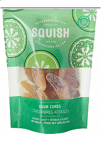 Jujubes Squish - Concombres Acidulés