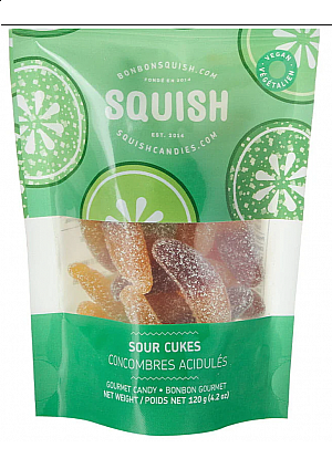 Jujubes Squish - Concombres Acidulés