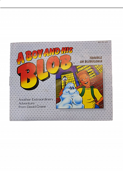 Livret NES-B5-USA A Boy and His Blob Trouble On Blobolonia NES