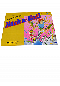 Livret NES-R4-USA Rock N Ball NES