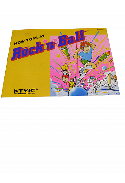 Livret NES-R4-USA Rock N Ball NES