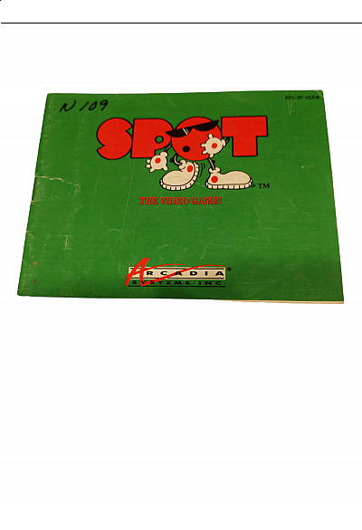 Livret NES-3P-USA Spot The Video Game NES