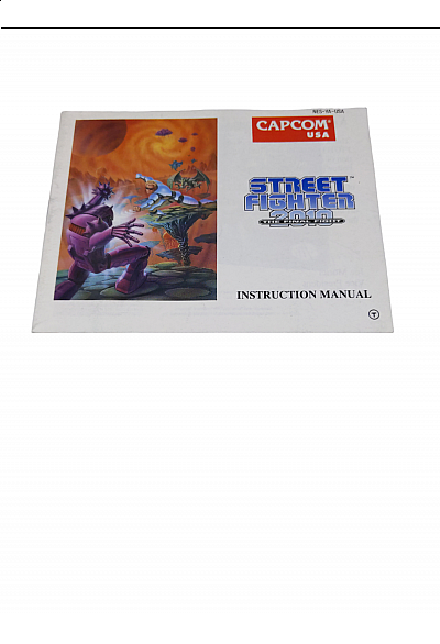 Livret NES-YA-USA Street Fighter 2010: The Final Fight NES