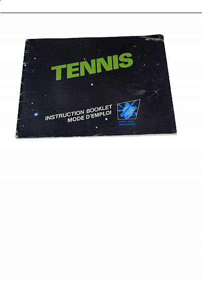 Livret NES-TE-CAN Tennis/NES