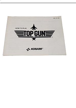 Livret NES-TG-USA Top Gun NES