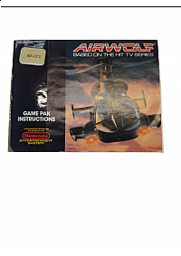 Livret NES-AF-USA Airwolf NES