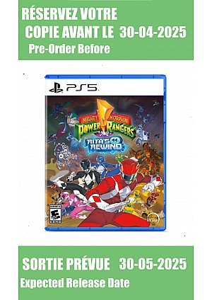 *Précommande* Mighty Morphin Power Rangers: Rita's Rewind / PS5