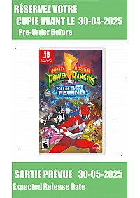 *Précommande* Mighty Morphin Power Rangers: Rita's Rewind / Switch