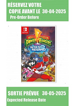 *Précommande* Mighty Morphin Power Rangers: Rita's Rewind / Switch