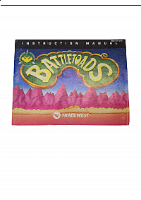 Livret NES-8T-USA-1 Battletoads NES