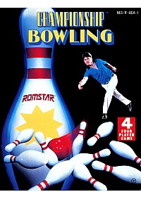 Livret NES-1F-USA Championship Bowling NES