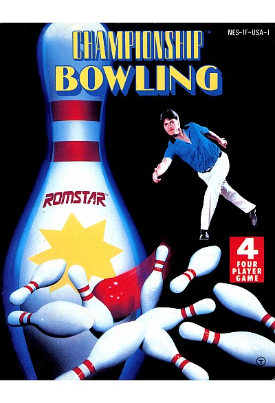 Livret NES-1F-USA Championship Bowling NES