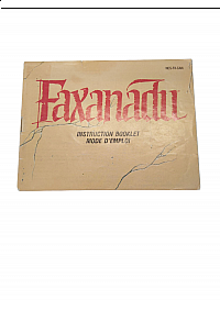 Livret NES-FX-CAN Faxanadu NES