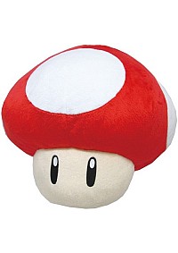 Toutou/Coussin Super Mario Bros Par Sanei - Super Champignon 30CM