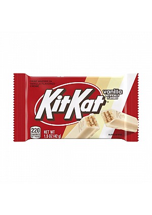 Tablette de Chocolat Kit Kat Par Hershey - Vanille 42G