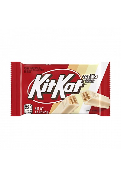 Tablette de Chocolat Kit Kat Par Hershey - Vanille 42G