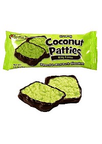 Tablette De Chocolat Coconut Patties Par Anastasia Confections - Lime 76G