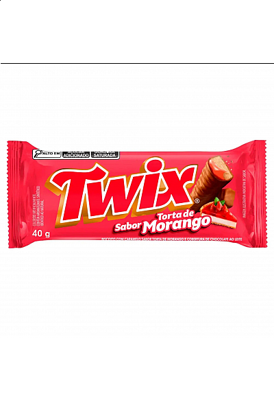 Tablette de Chocolat Twix Par Mars - Tarte A La Fraise 40G