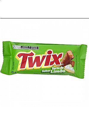 Tablette de Chocolat Twix Par Mars - Tarte A La Lime 40G