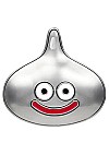 Épinglette (Pin) Dragon Quest Par Square Enix - Metal Slime