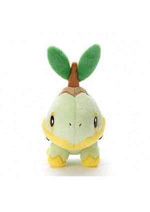 Toutou Pokemon I Choose You! Pokemon Get Plush Par Takara Tomy - Turtwig