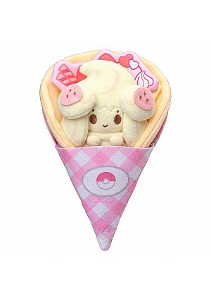 Toutou Pokemon Center Original PokePeace Par Taraka Tomy - Crepe Alcreamie 16CM