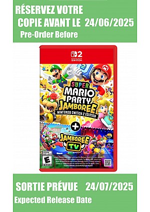 *Précommande* Super Mario Party Jamboree Nintendo Switch 2 Edition + Jamboree TV / Switch 2