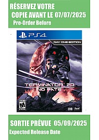 *Précommande* Terminator 2D No Fate Day One Edition / PS4