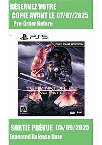 *Précommande* Terminator 2D No Fate Day One Edition / PS5