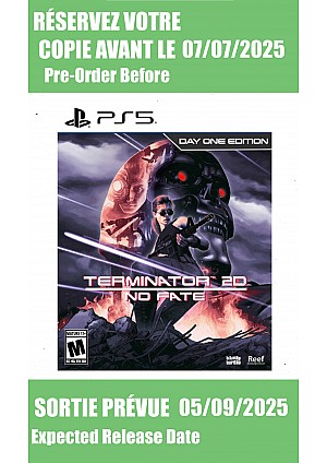 *Précommande* Terminator 2D No Fate Day One Edition / PS5